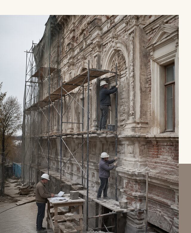 Реставрация объектов культурного наследия под ключ в Салехарде
